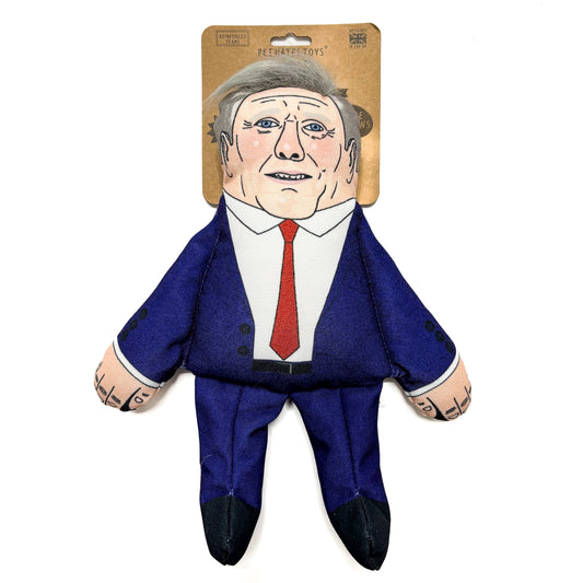 Keir Starmer Dog Toy by Pet Hates Toys