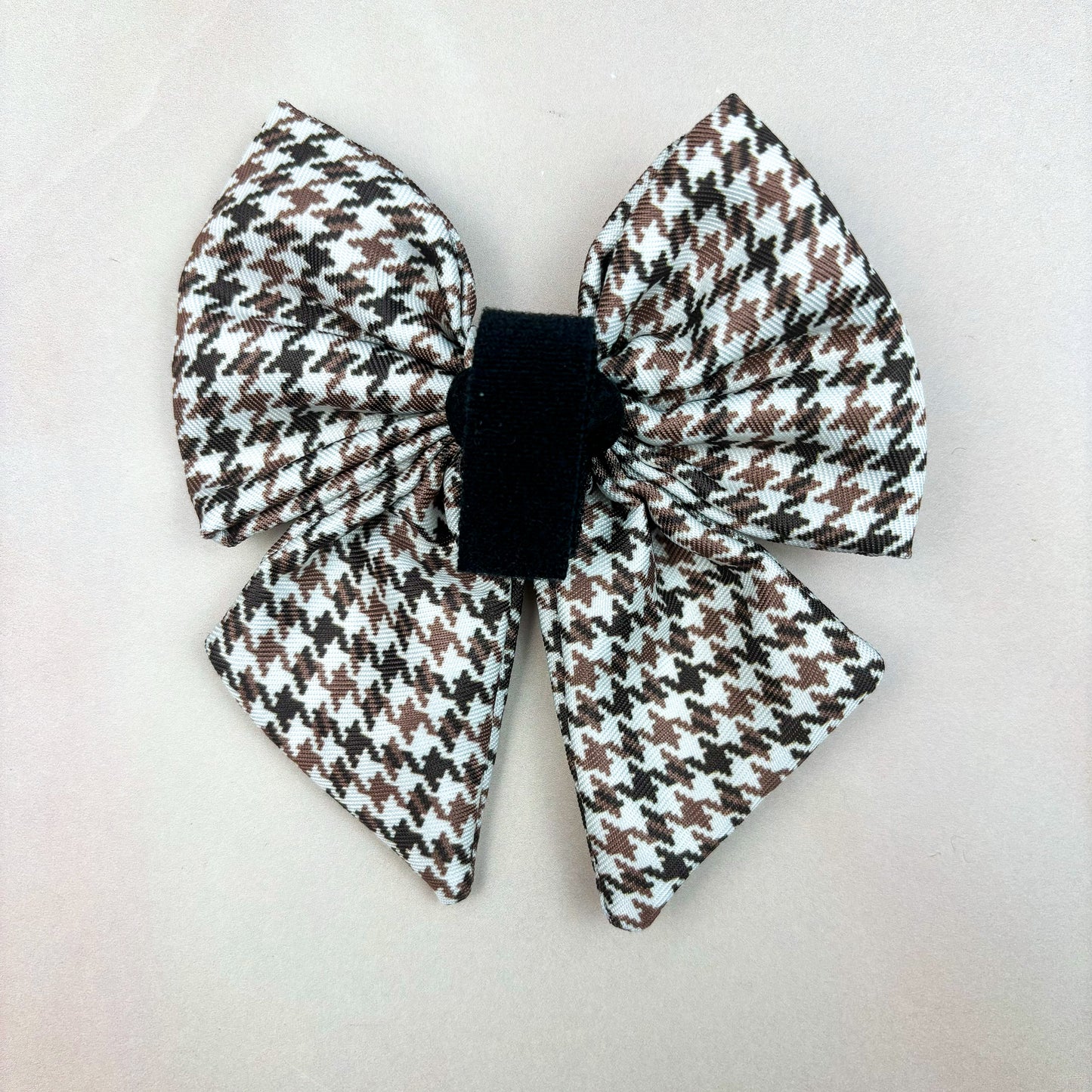 Country Houndstooth Sailor Bow Tie