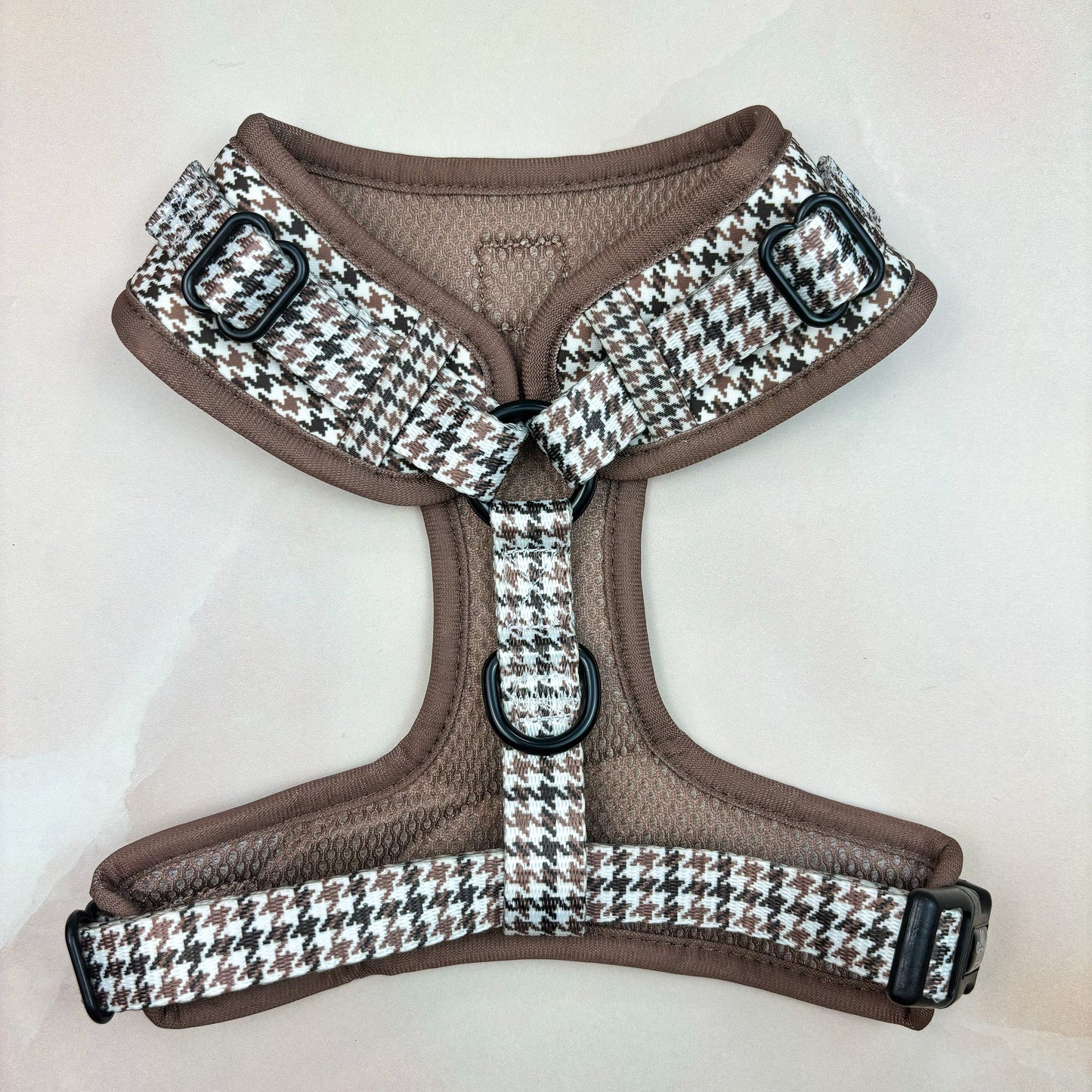 Country Houndstooth Adjustable Harness & Lead Bundle