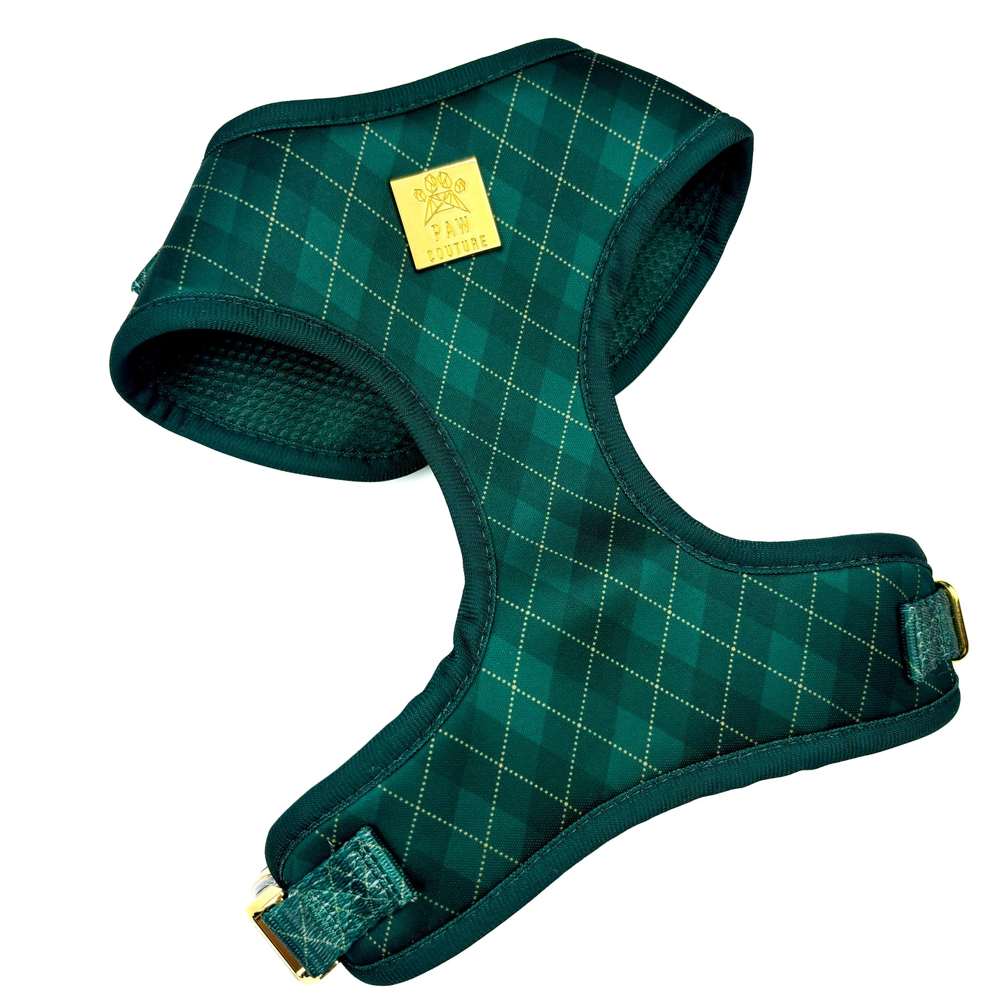 Argyle Deluxe Adjustable Harness & Lead Bundle