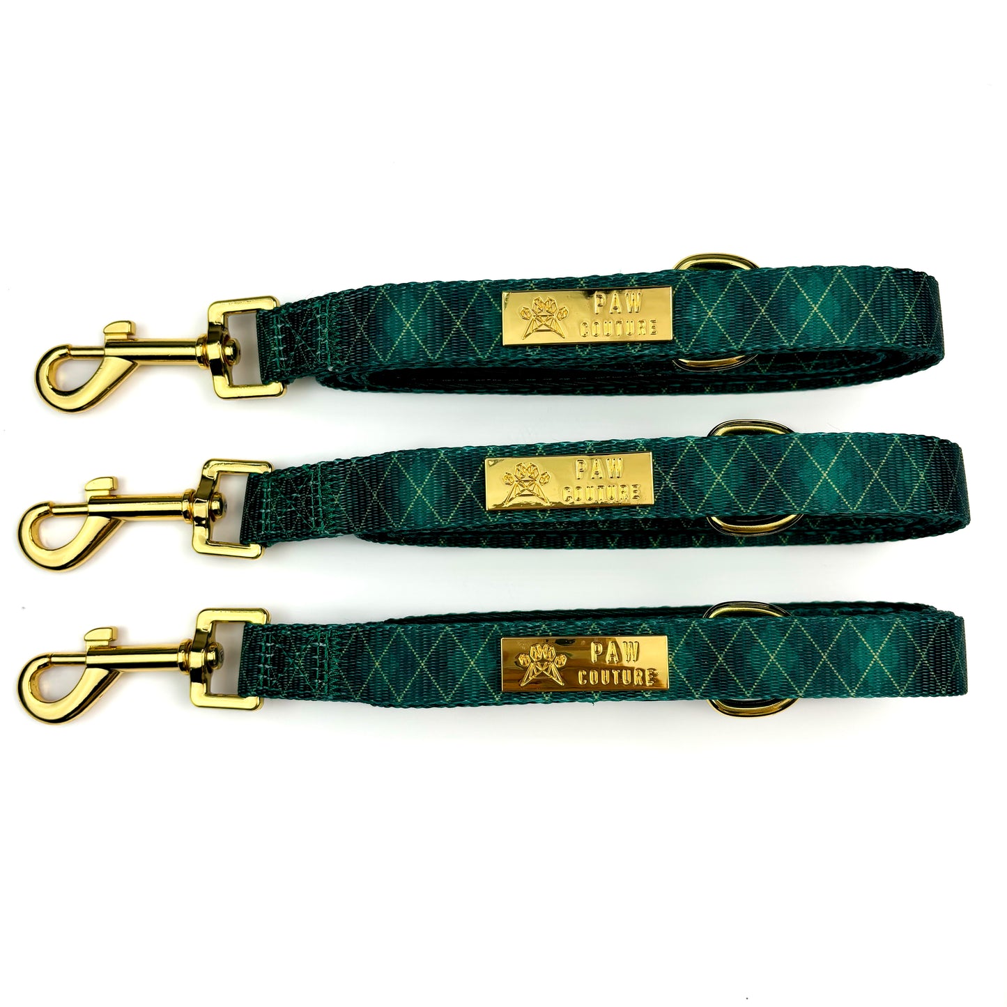 Argyle Deluxe - Collar & Lead Bundle