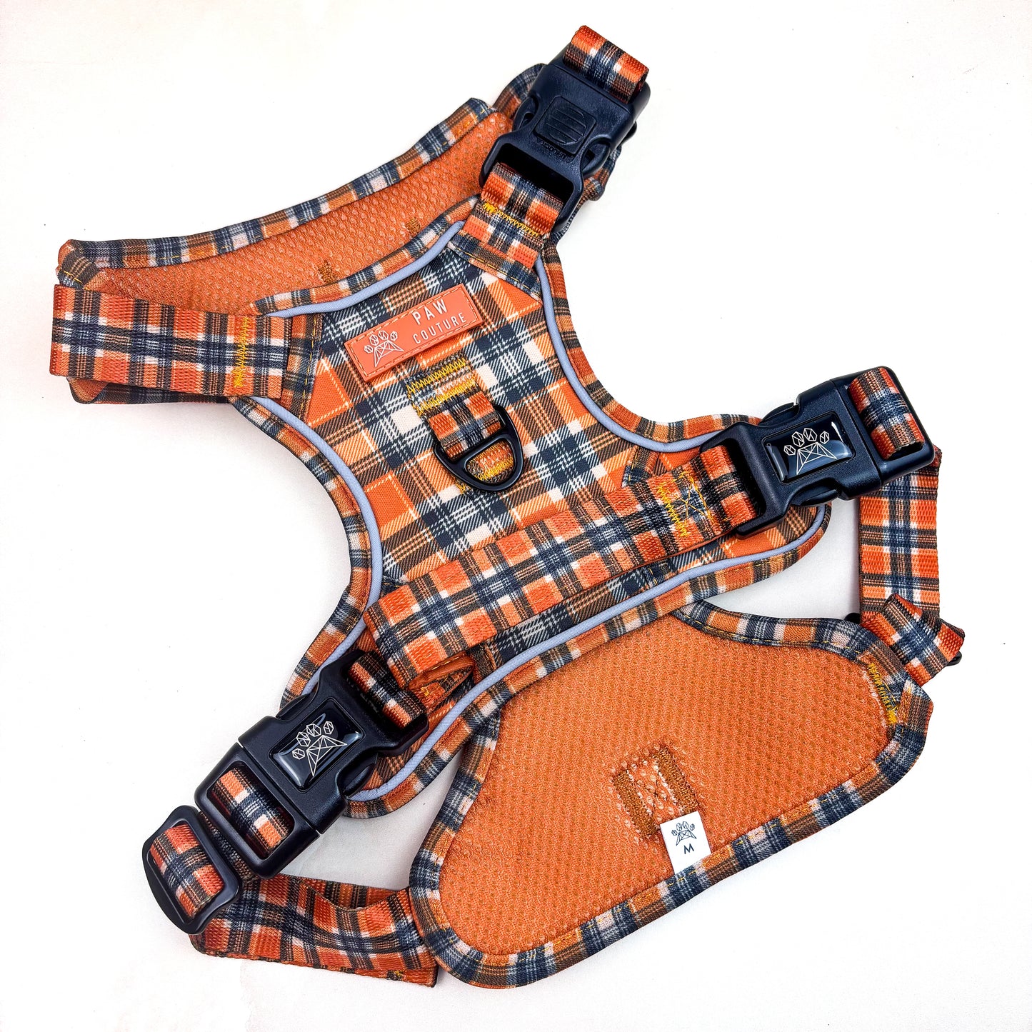Rustic Plaid Step-in Harness & Lead Bundle