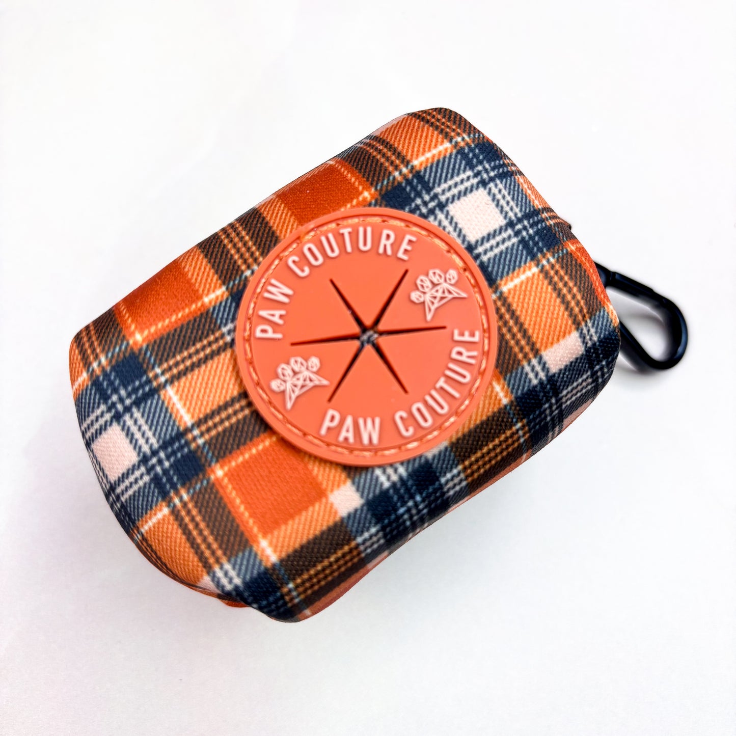 Rustic Plaid Poo Bag Holder