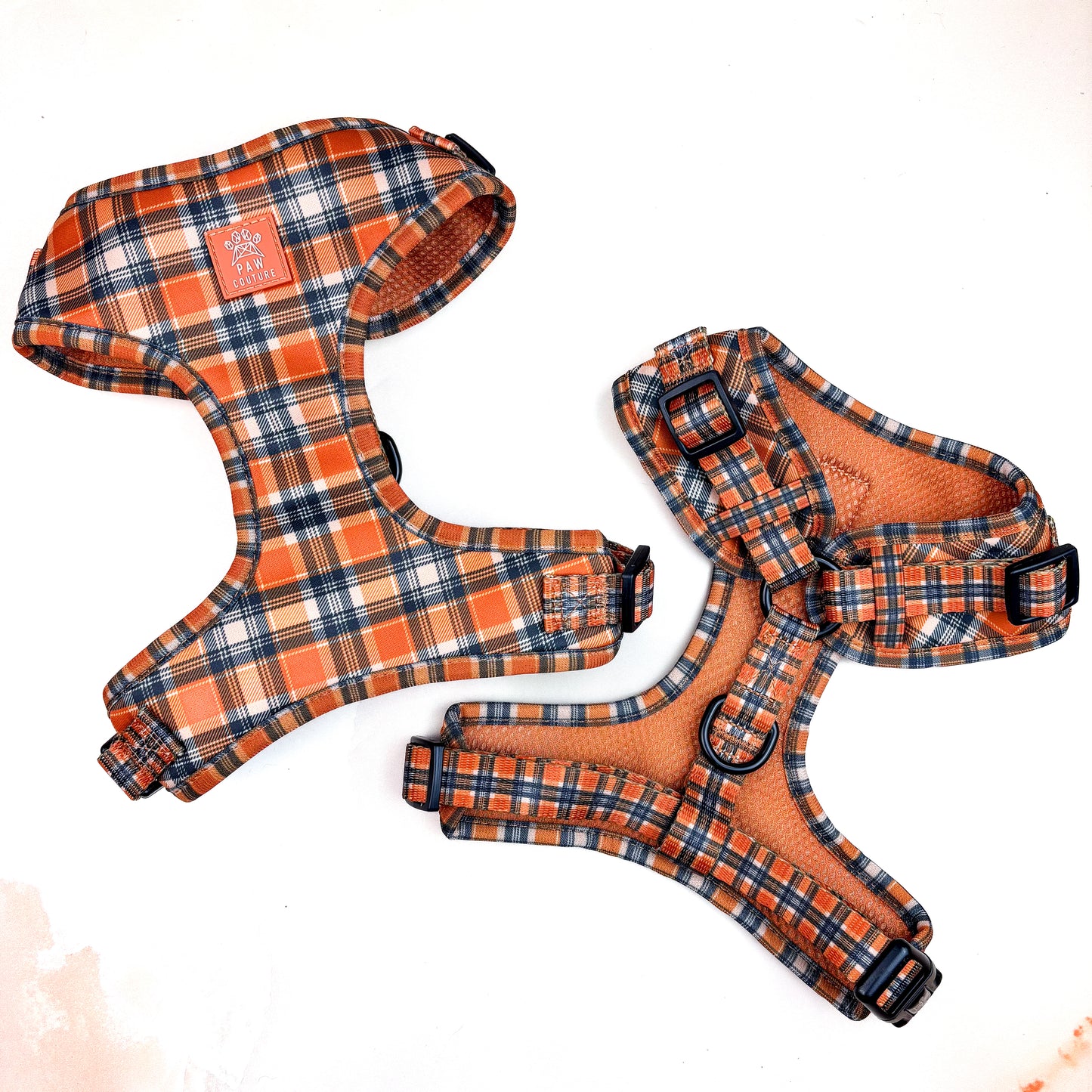 Rustic Plaid Adjustable Harness