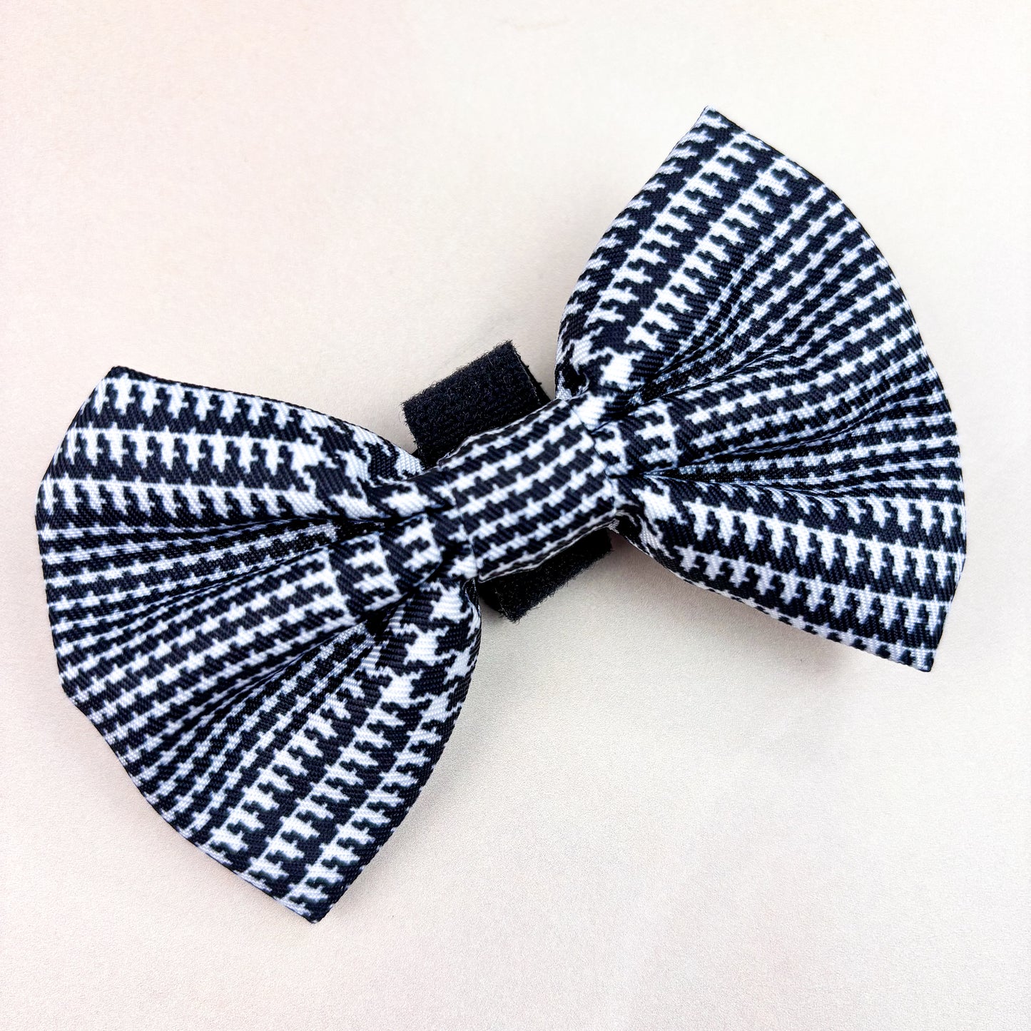 City Houndstooth Bow Tie
