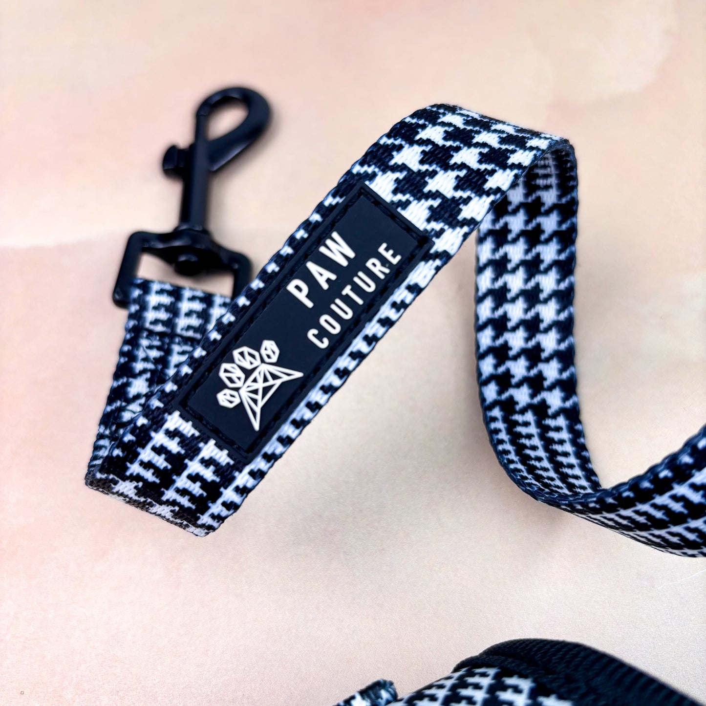 City Houndstooth - Collar & Lead Bundle