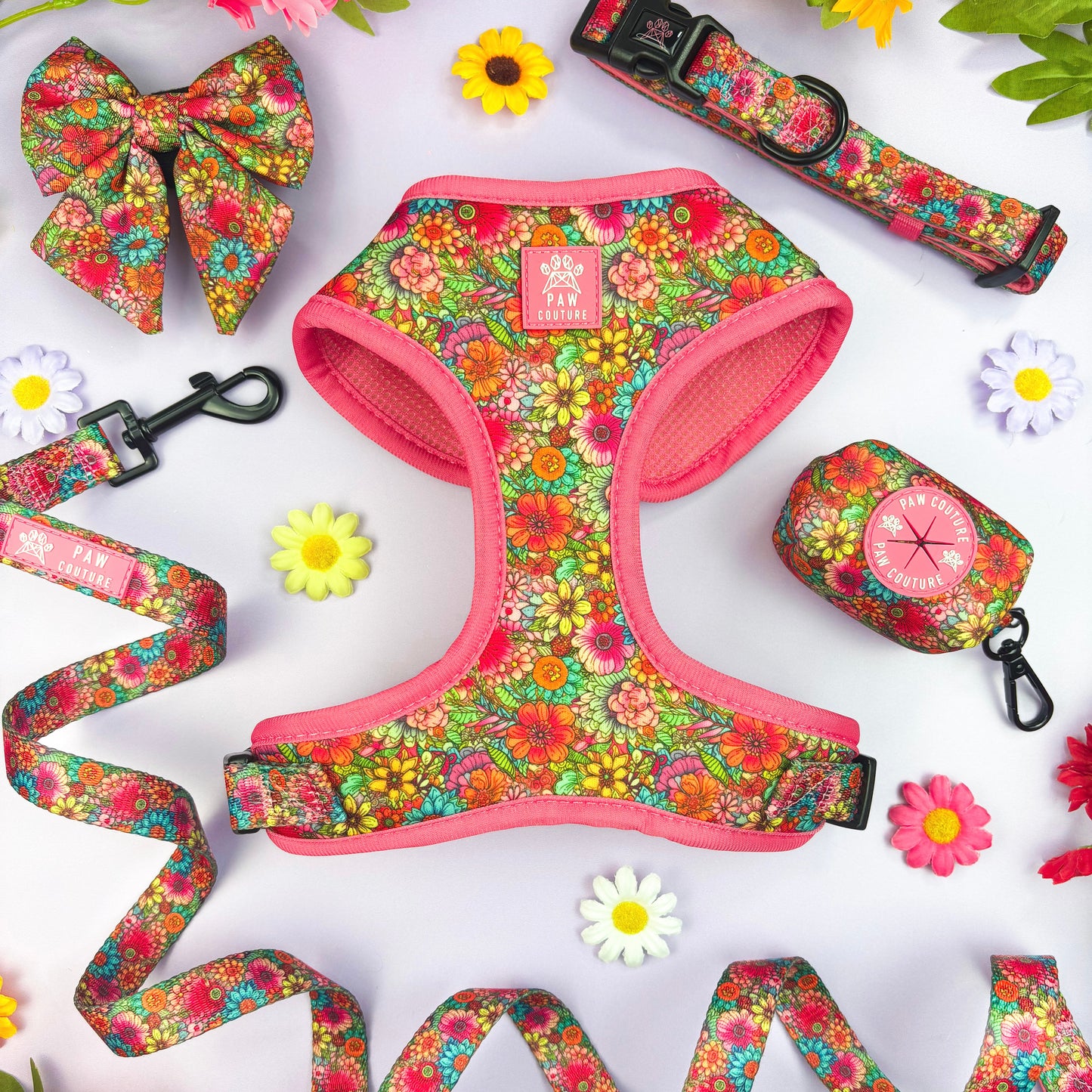 Floral Fiesta Poo Bag Holder