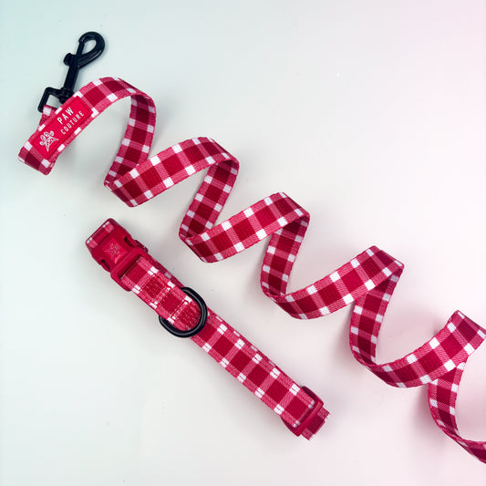 Picnic Plaid - Collar & Lead Bundle