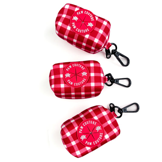 Picnic Plaid Poo Bag Holder