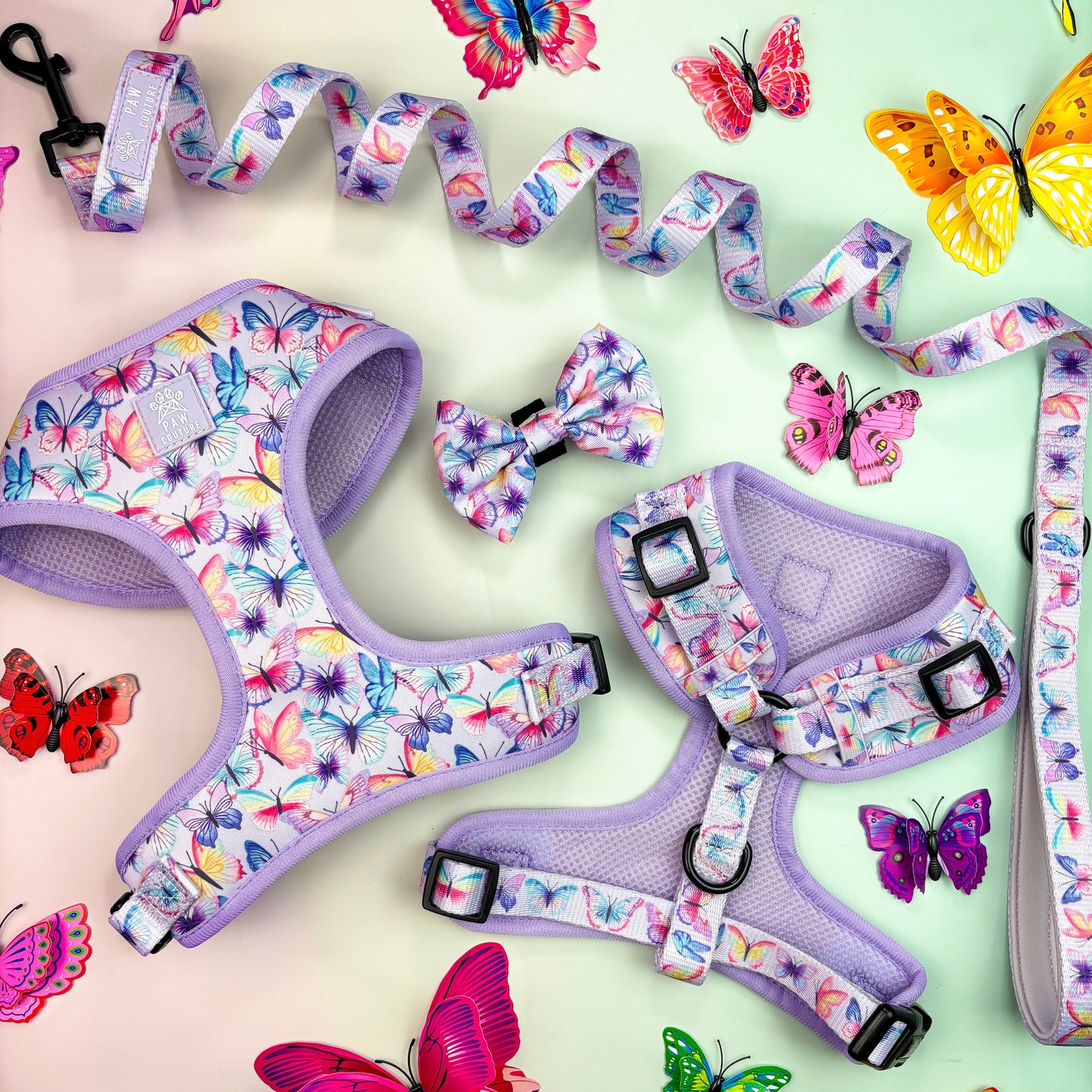 Butterfly Garden Bow Tie