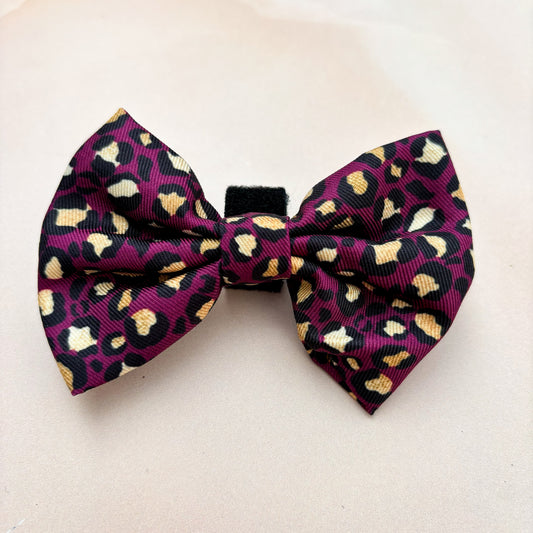 Amethyst Safari Deluxe Bow Tie