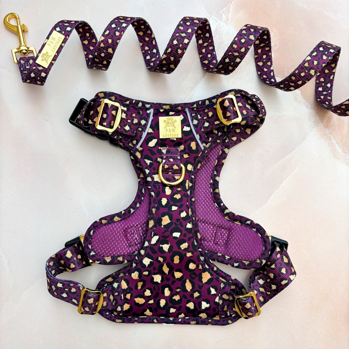 Amethyst Safari Deluxe Hercules Harness & Lead Bundle
