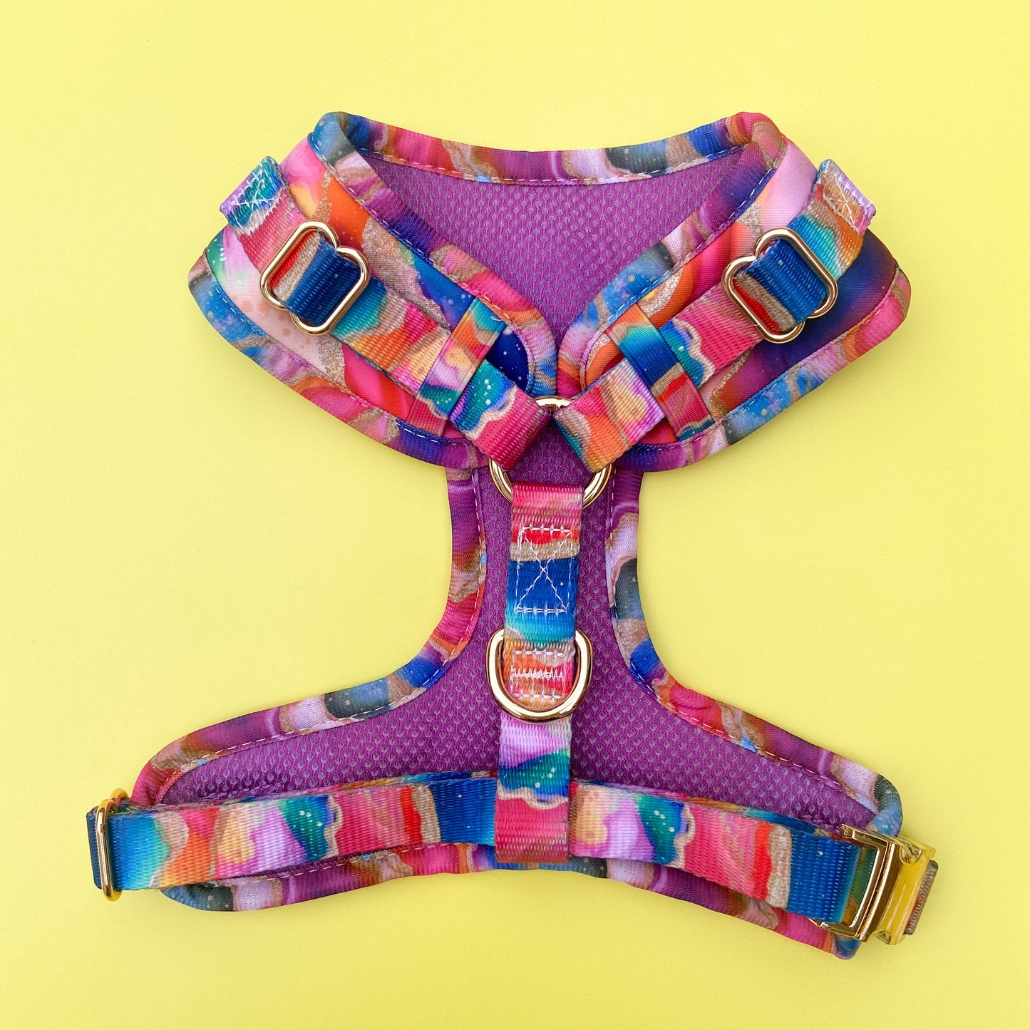 Rainbow Agate Deluxe Adjustable Harness