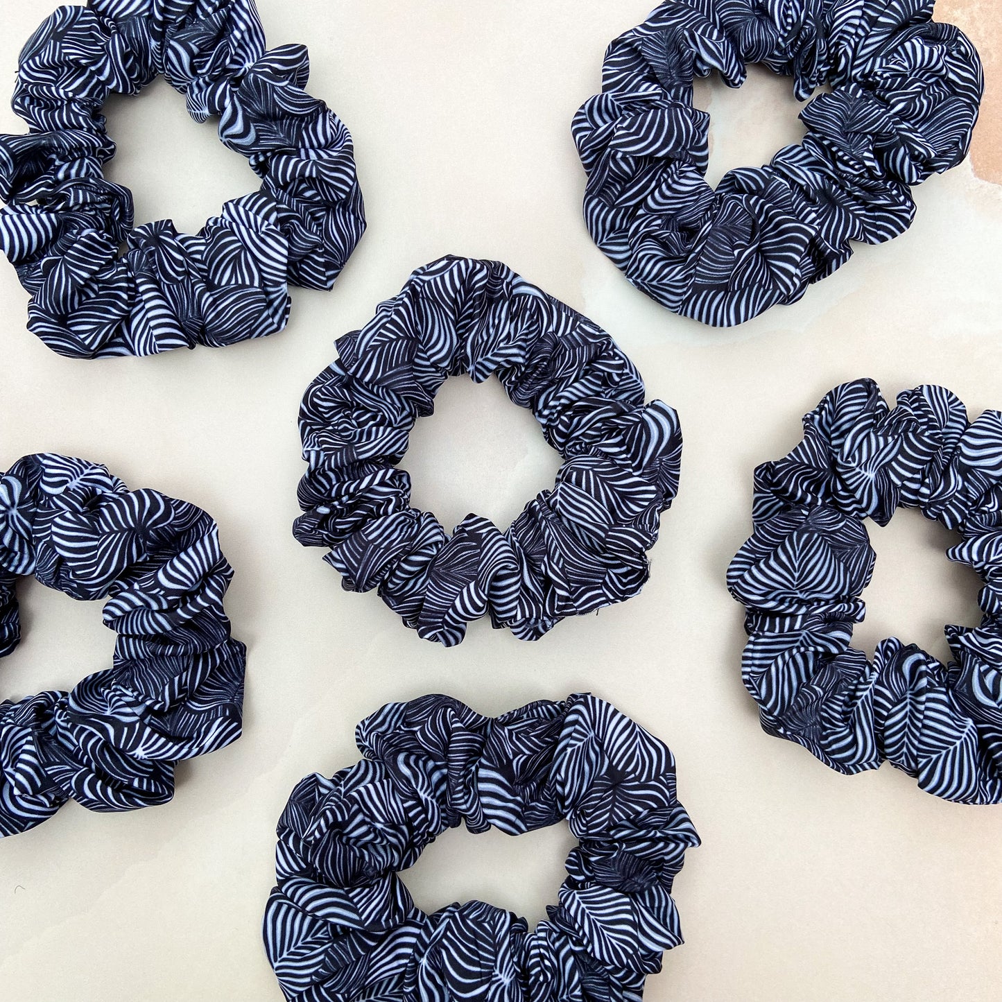 Onyx Jungle Scrunchie