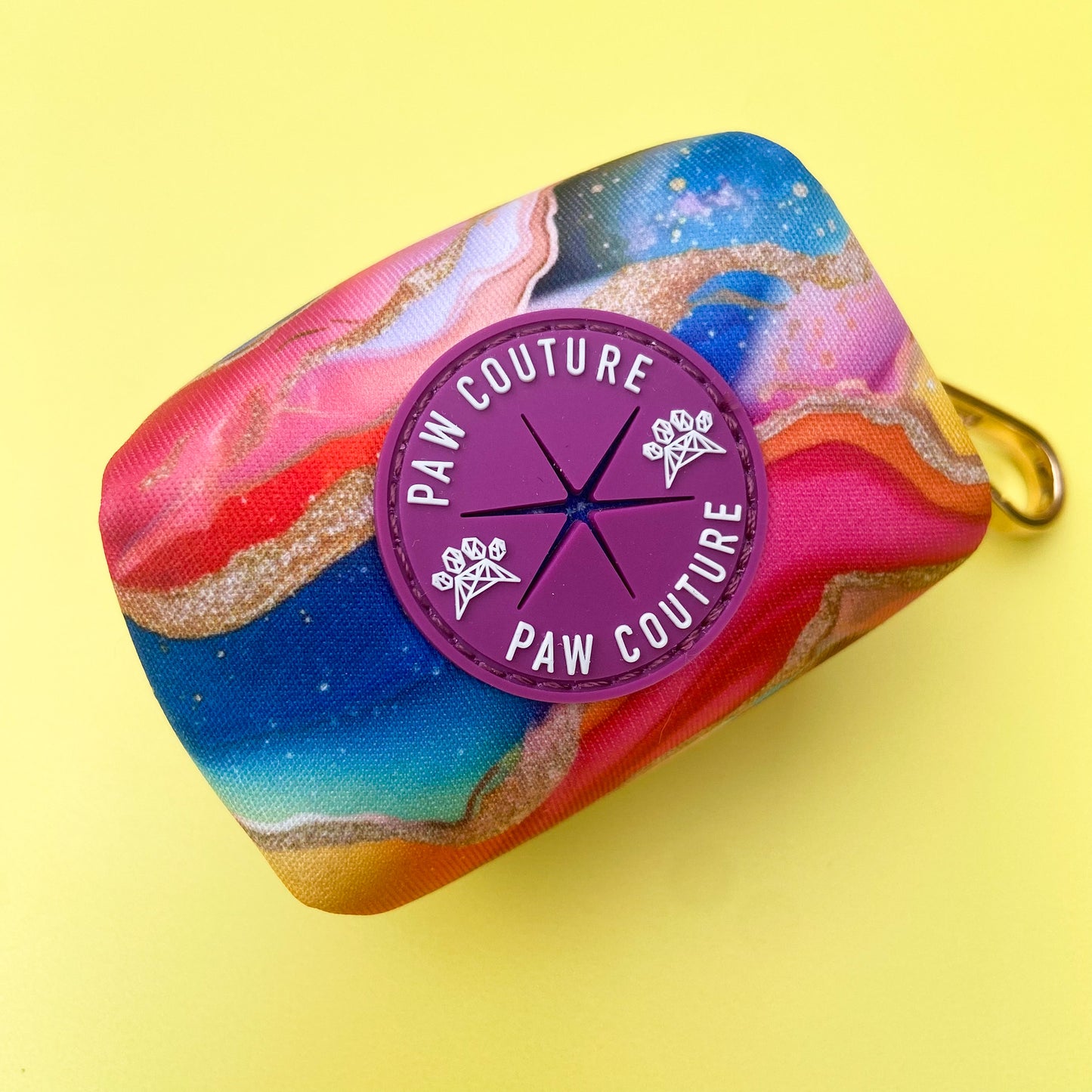 Rainbow Agate Deluxe Poo Bag Holder