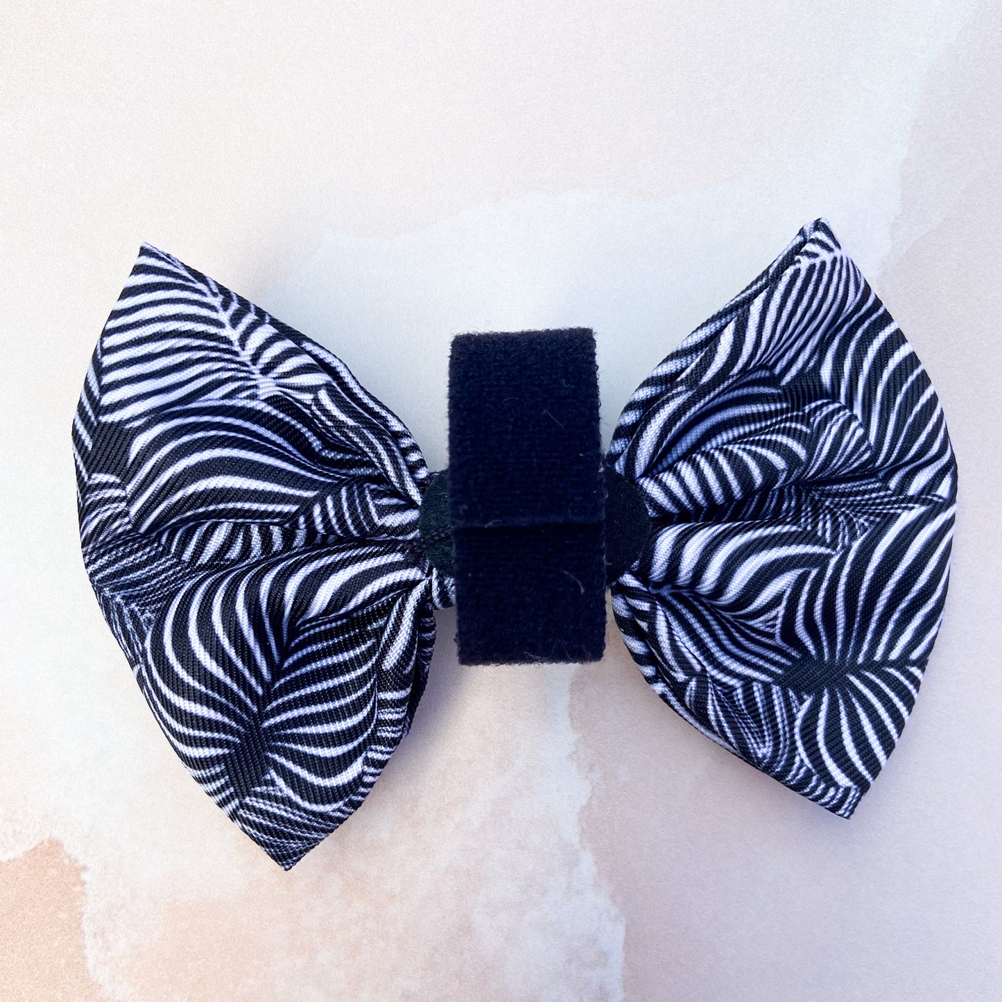 Onyx Jungle Bow Tie