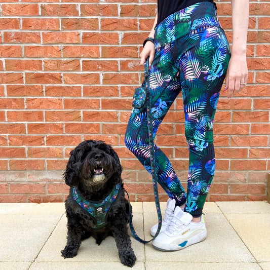 Tropical Twilight Activewear Leggings