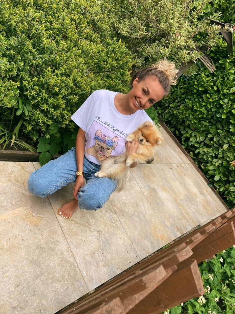 Felt Cute, Might Delete Later White T-Shirt