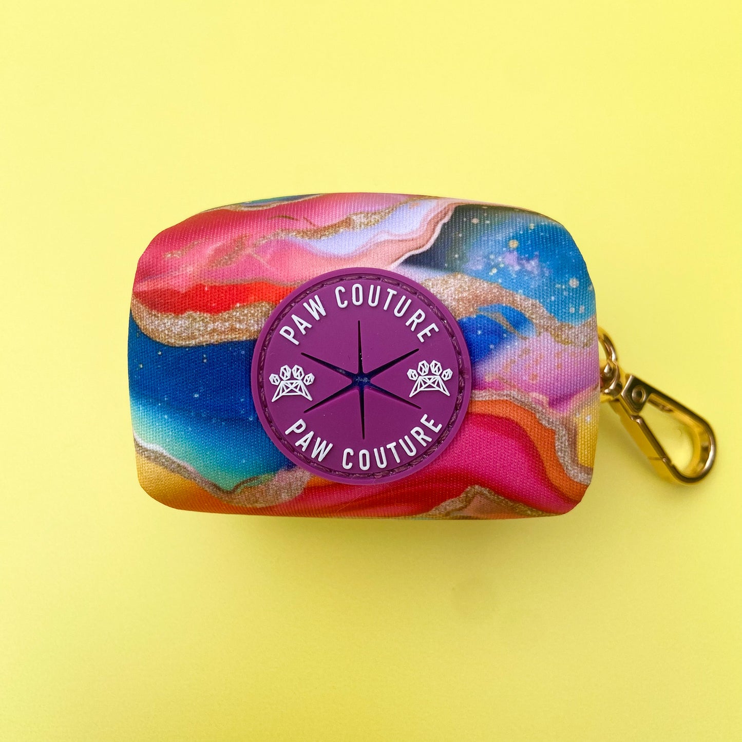 Rainbow Agate Deluxe Poo Bag Holder