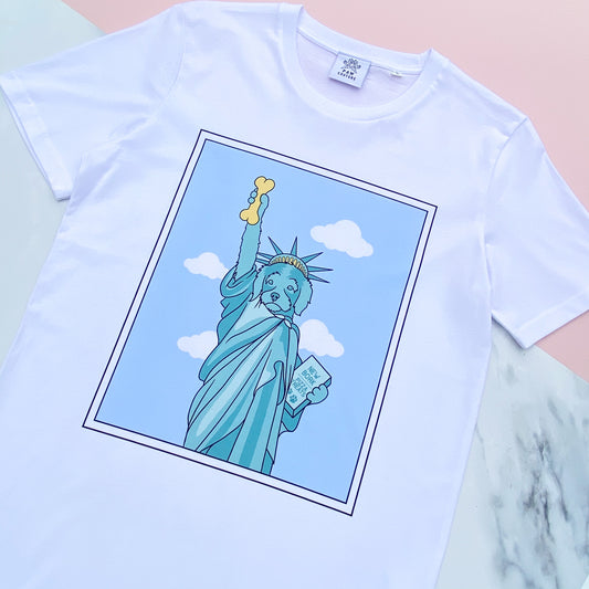 New Bork, New Bork White T-shirt