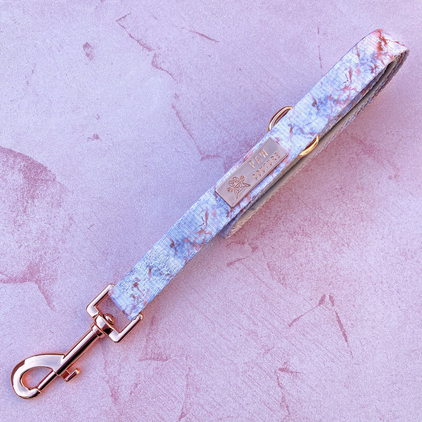 Rose Gold Marble Deluxe Lead