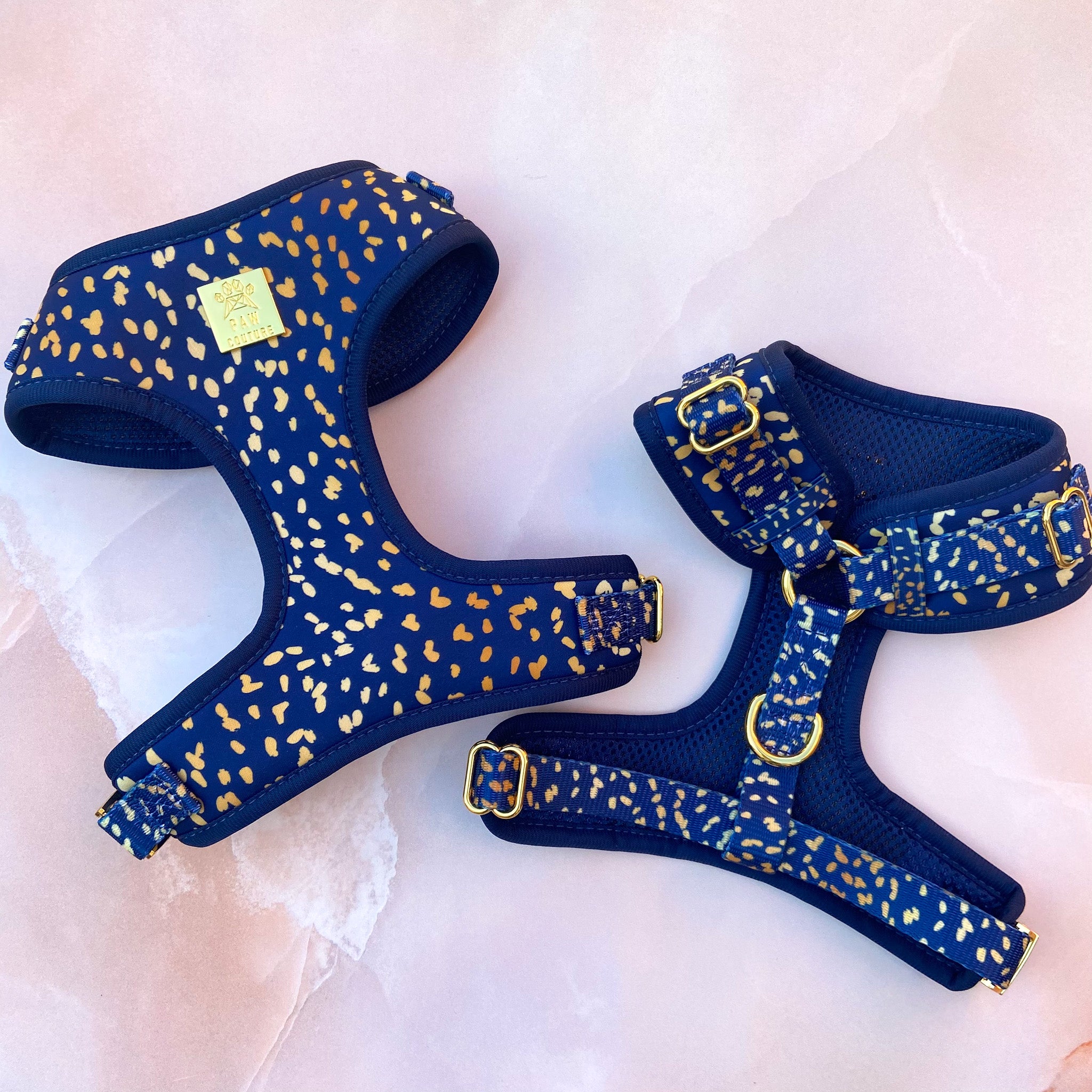 Golden Confetti Deluxe Adjustable Harness Paw Couture