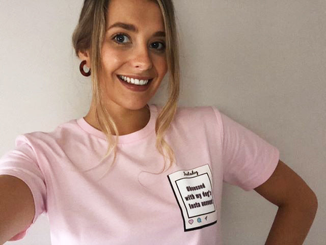 Instadog Pink T-shirt
