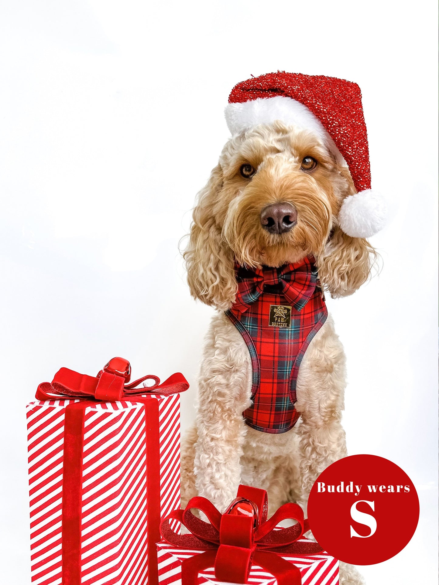 *LESS THAN PERFECT* Tartan Deluxe Adjustable Harness