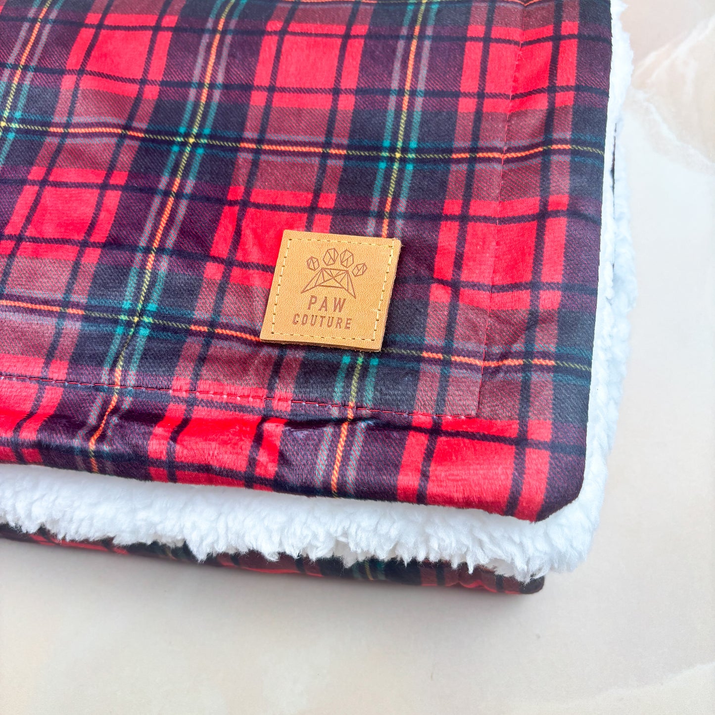 Tartan Deluxe Dog Blanket