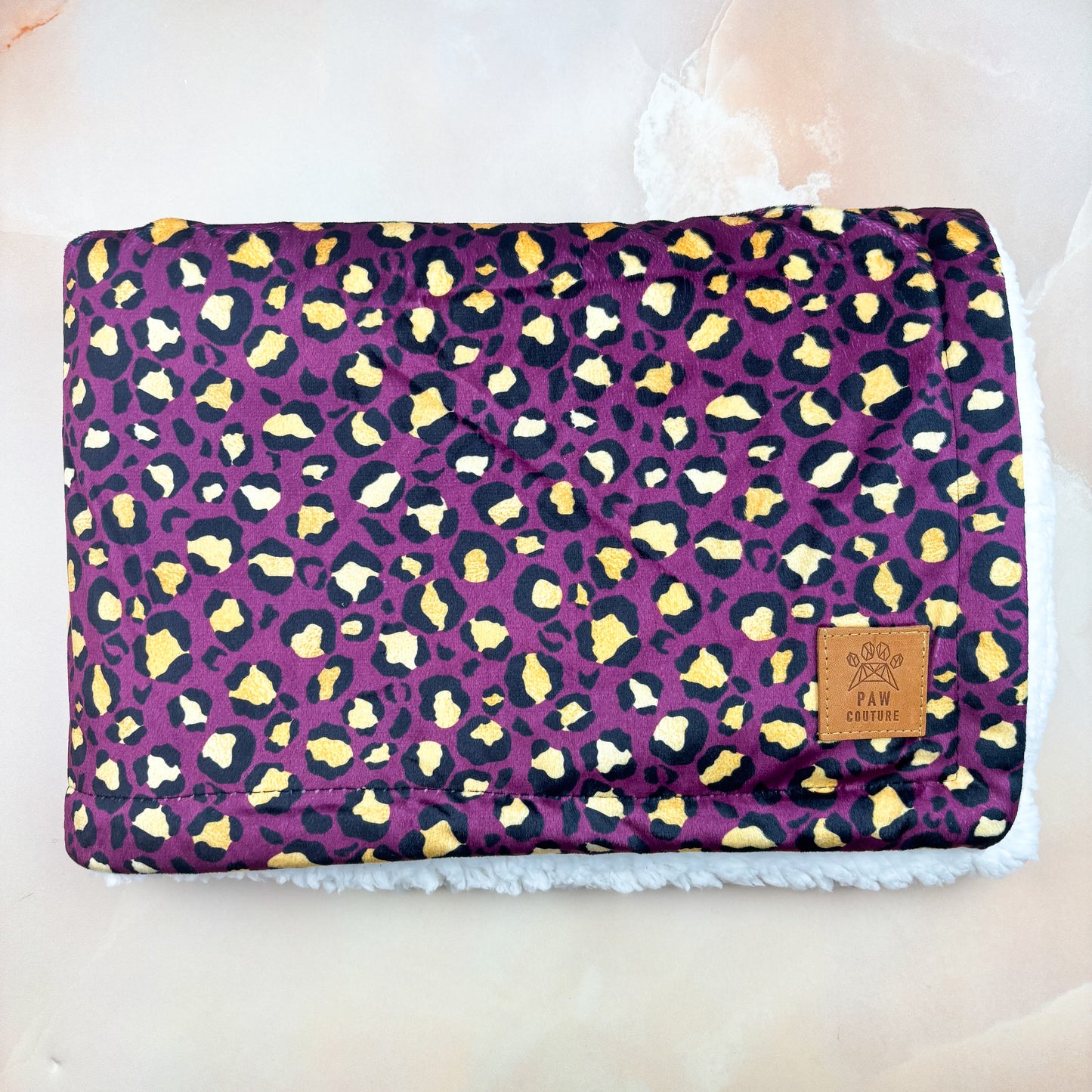 Amethyst Safari Deluxe Dog Blanket