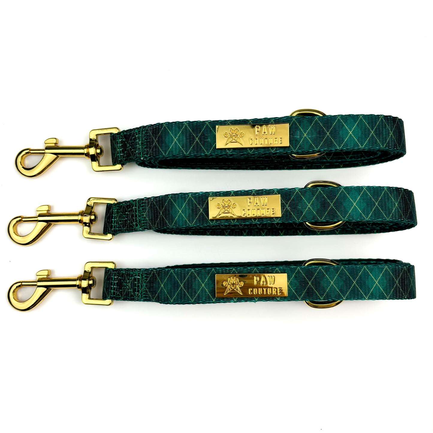 Argyle Deluxe  - Collar & Lead Bundle