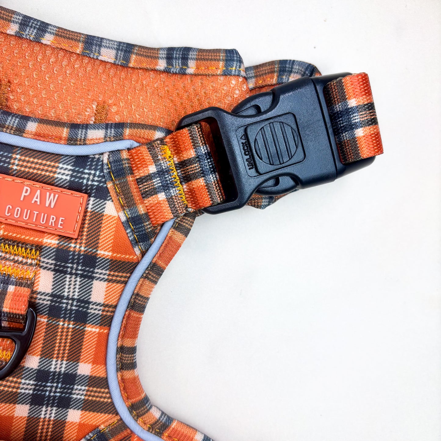 Rustic Plaid Step-in Harness & Lead Bundle