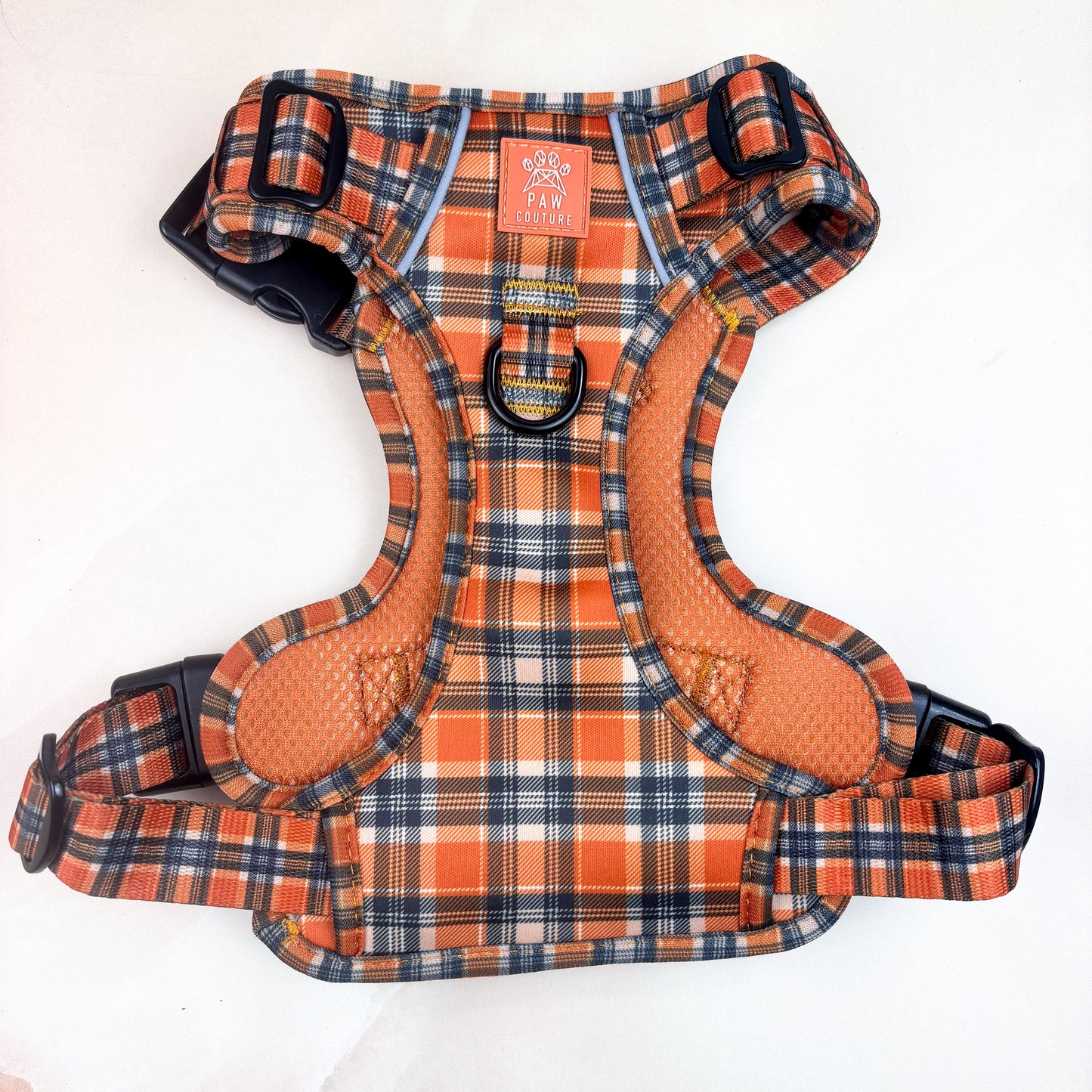 Rustic Plaid Step-in Harness & Lead Bundle