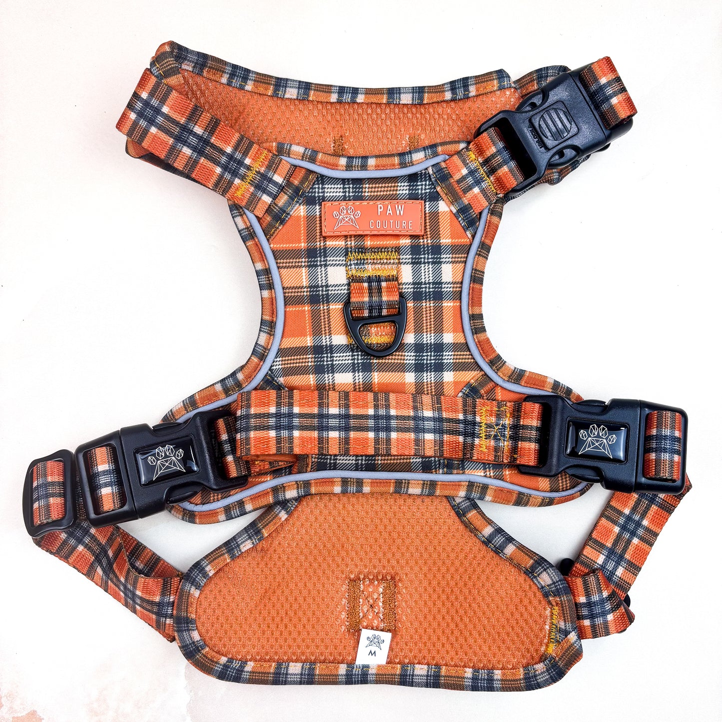 Rustic Plaid Step-in Harness & Lead Bundle
