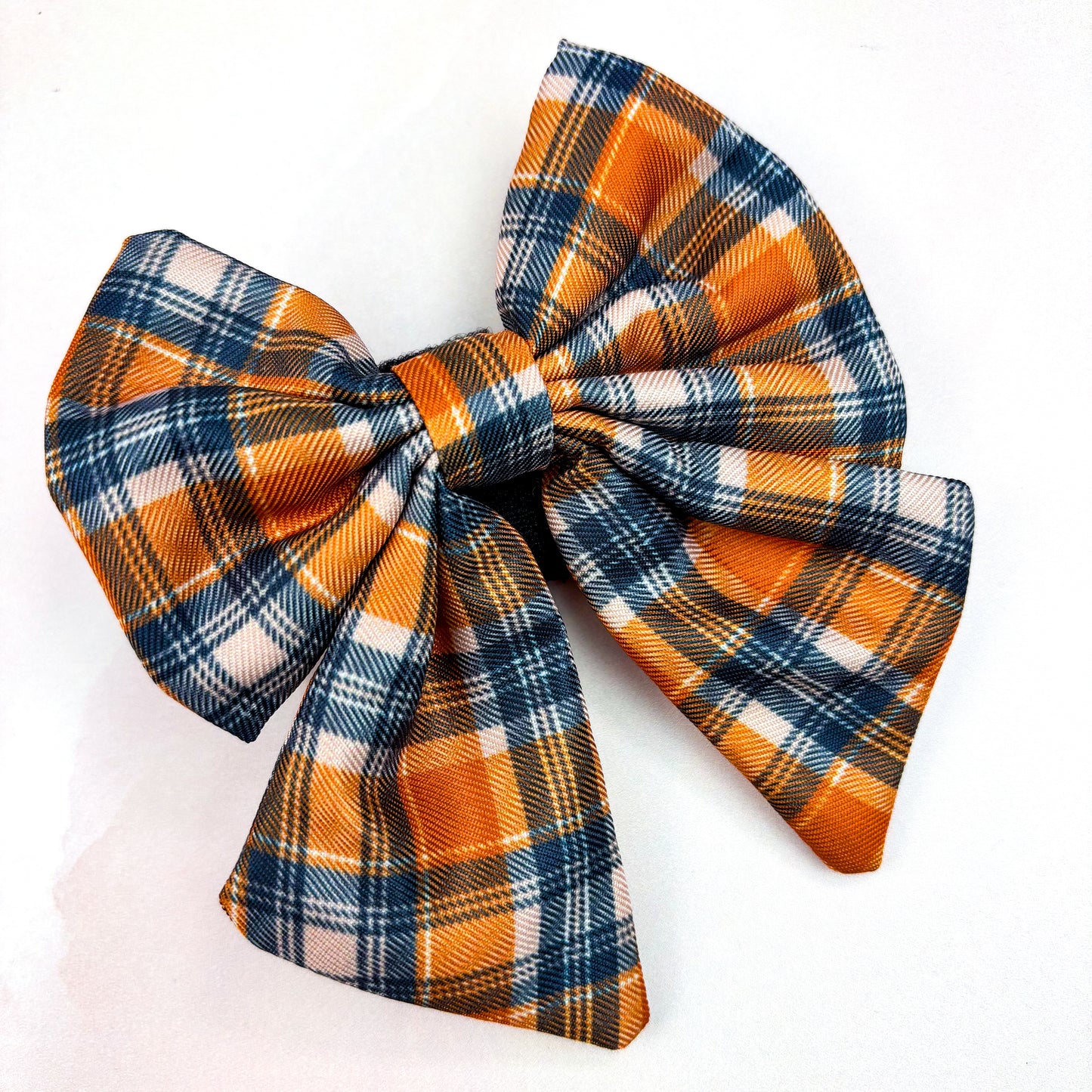 Rustic Plaid Sailor Bow Tie