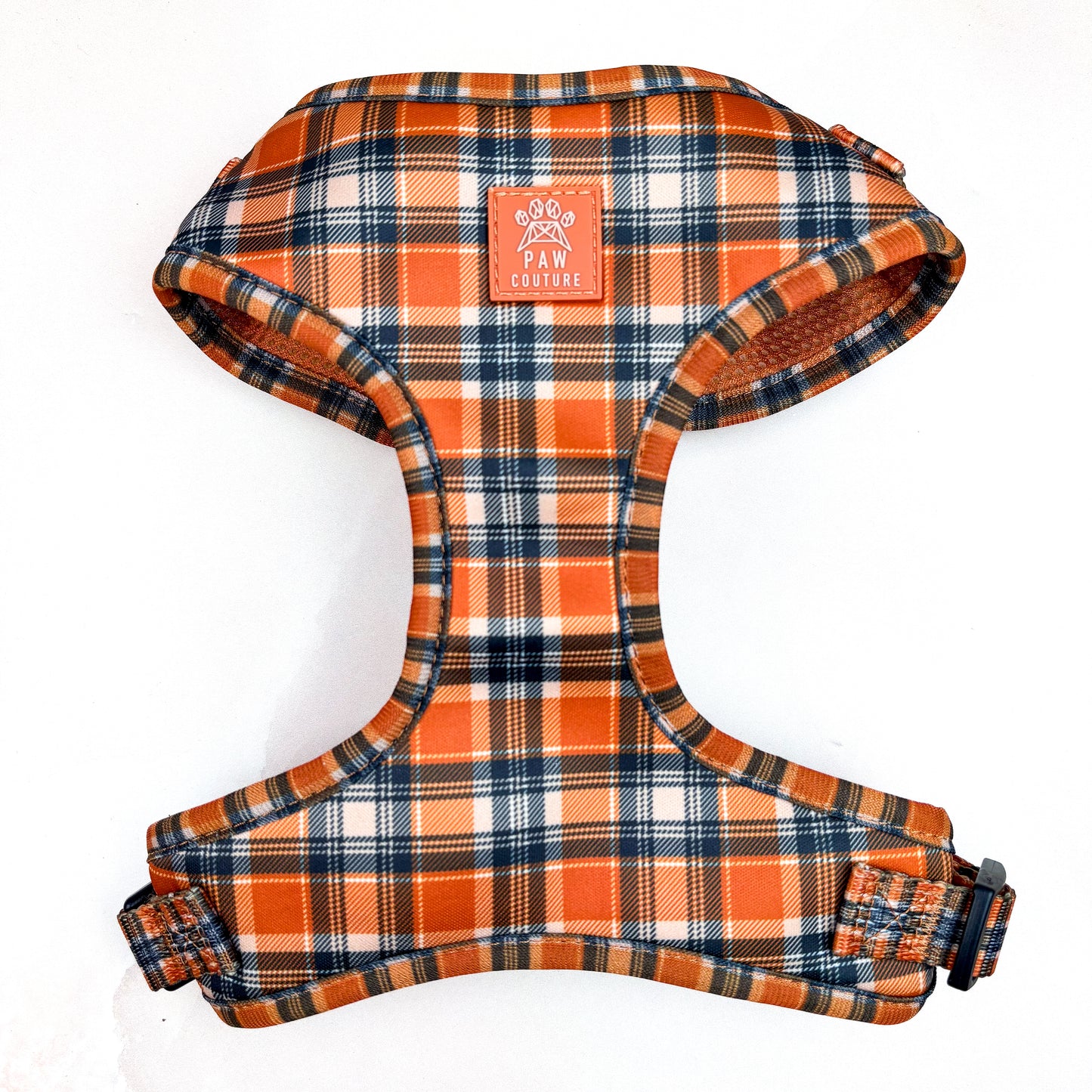 Rustic Plaid Adjustable Harness & Lead Bundle