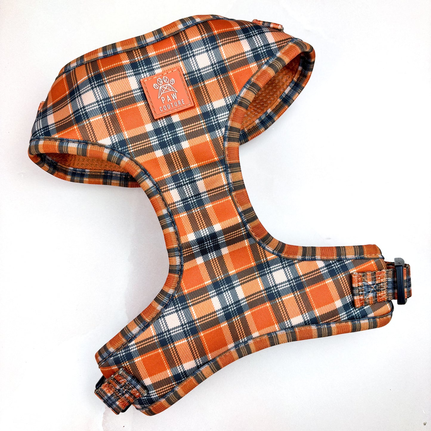 Rustic Plaid Adjustable Harness & Lead Bundle
