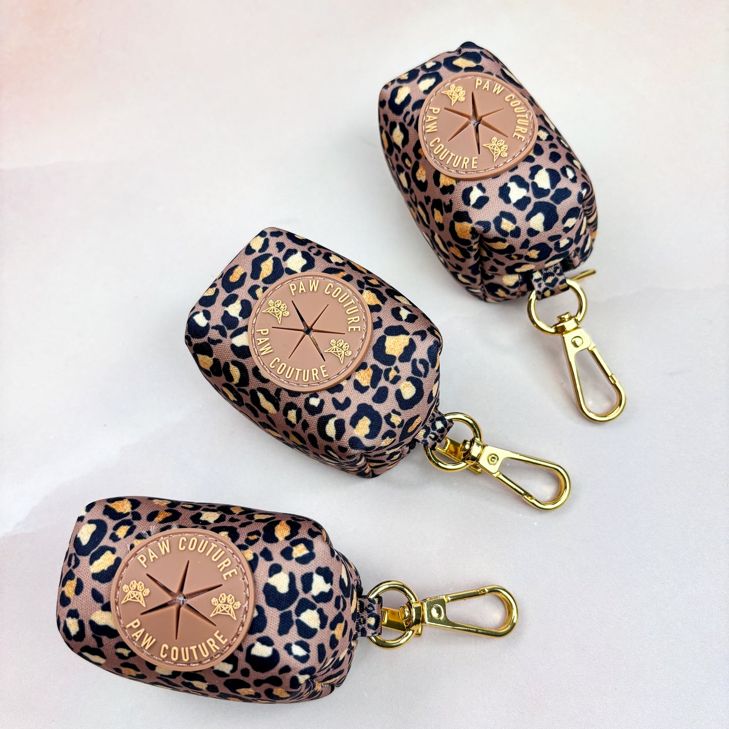 Tan Safari Deluxe Poo Bag Holder