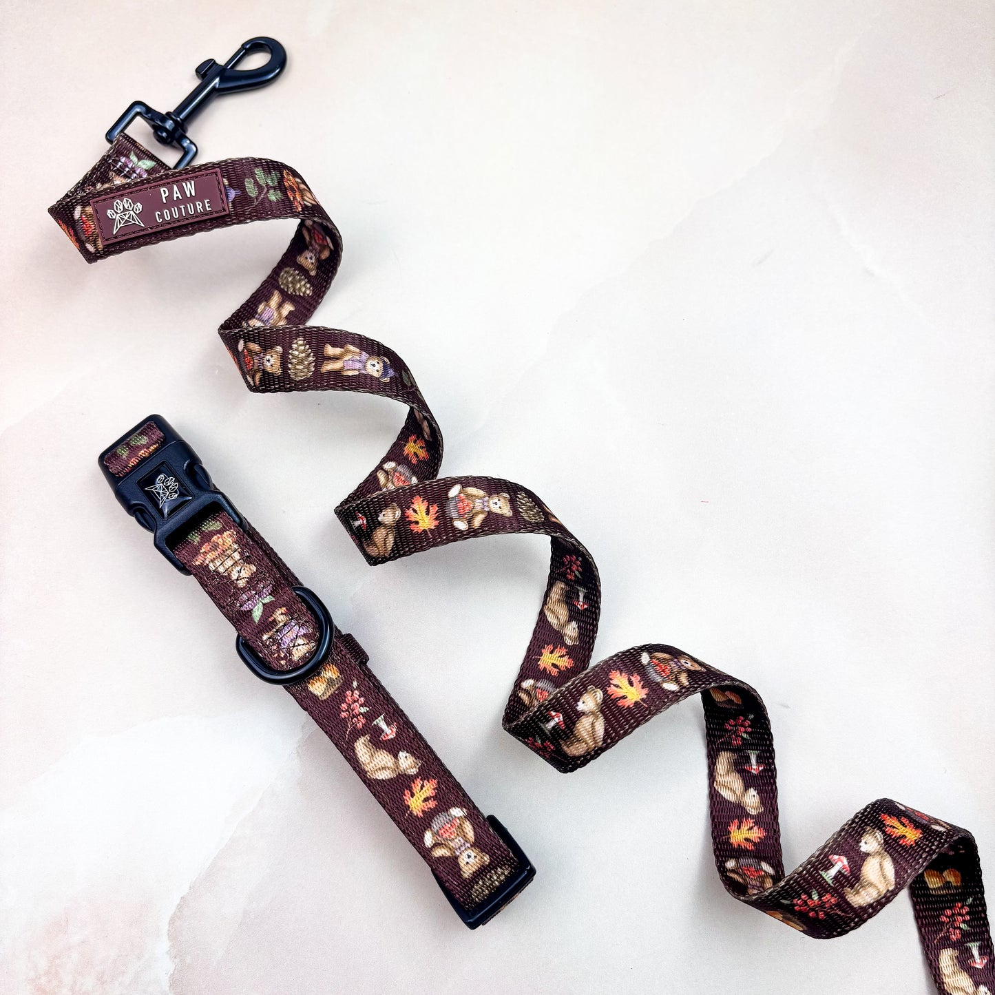 Forest Friends- Collar & Lead Bundle