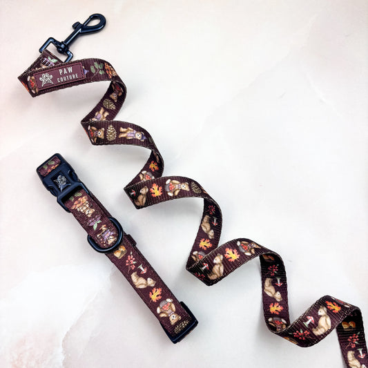 Forest Friends- Collar & Lead Bundle