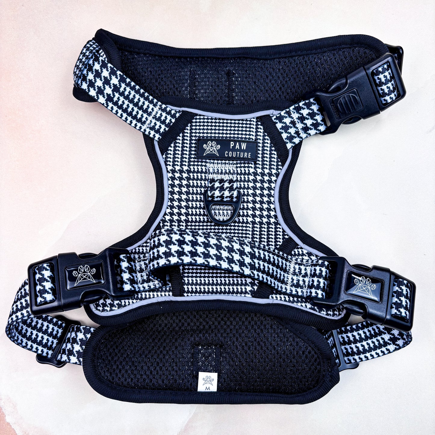 City Houndstooth TrailBlazer Harness & Lead Bundle