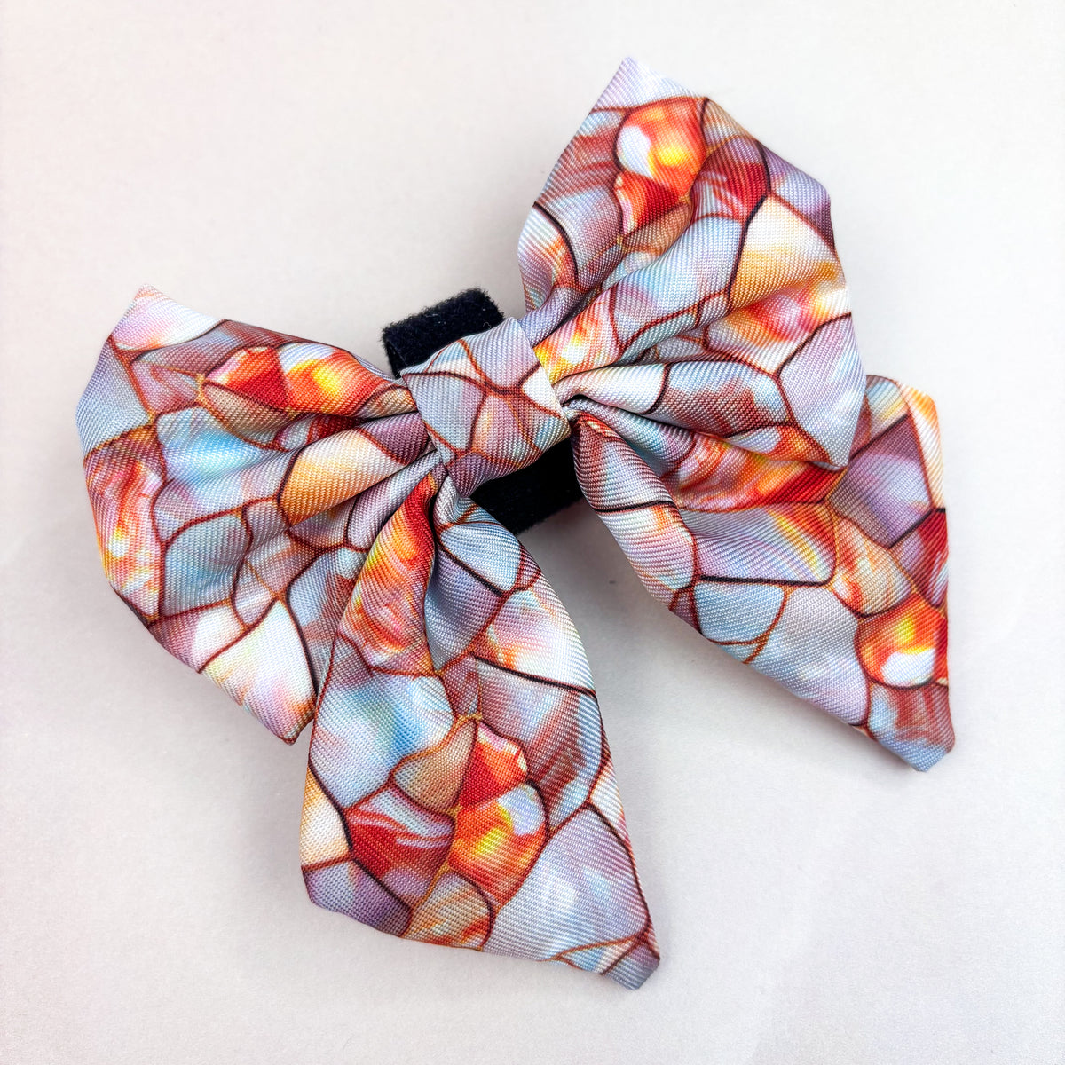 Amber & Opal Deluxe Sailor Bow Tie