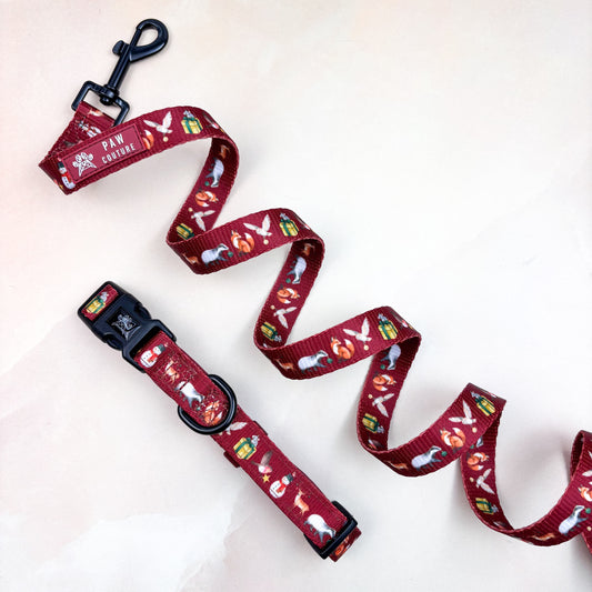 Christmas Gathering - Collar & Lead Bundle