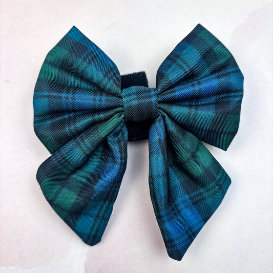 Highland Plaid Sailor Bow Tie
