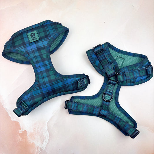 Highland Plaid Adjustable Harness