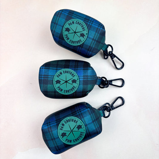 Highland Plaid Poo Bag Holder