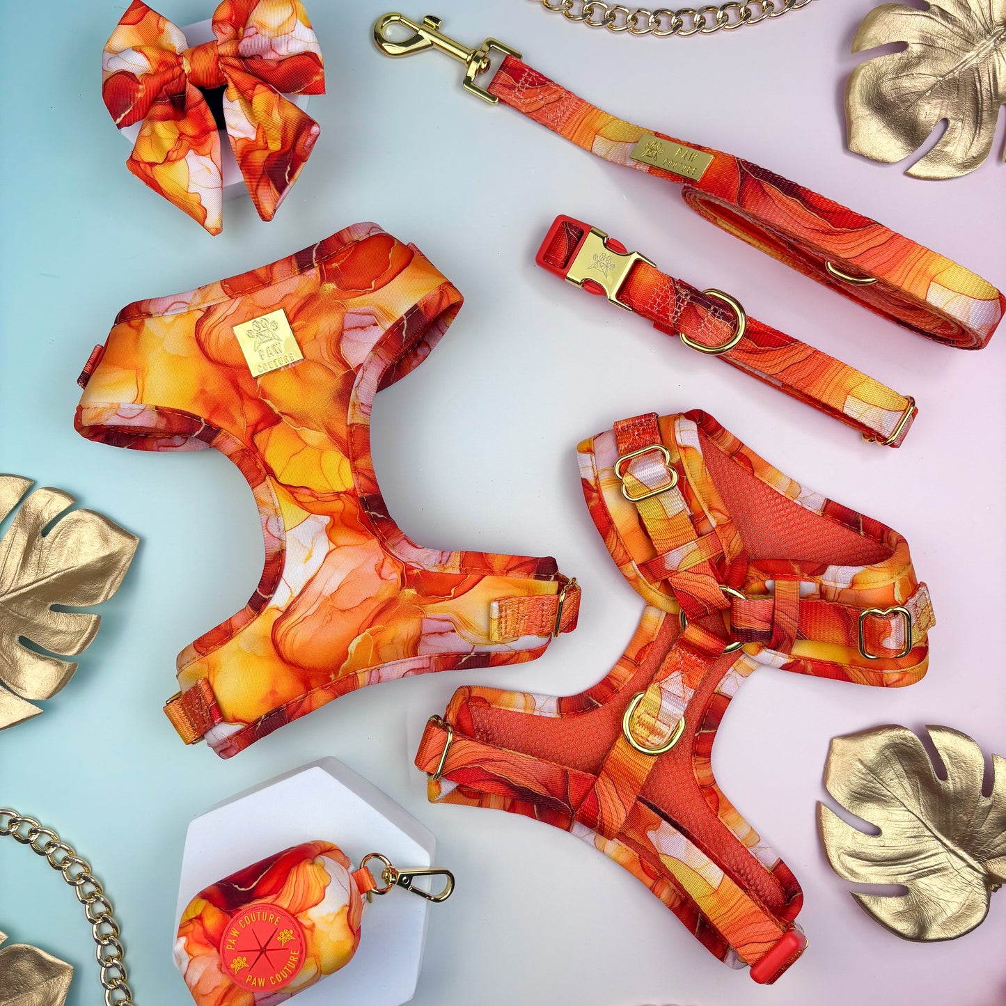 Sunset Agate Deluxe Adjustable Harness