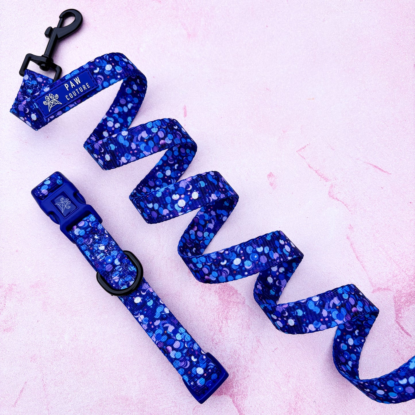 Cosmic Confetti- Collar & Lead Bundle