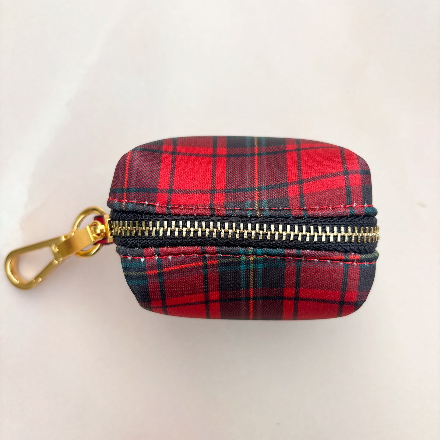 Tartan Deluxe Poo Bag Holder