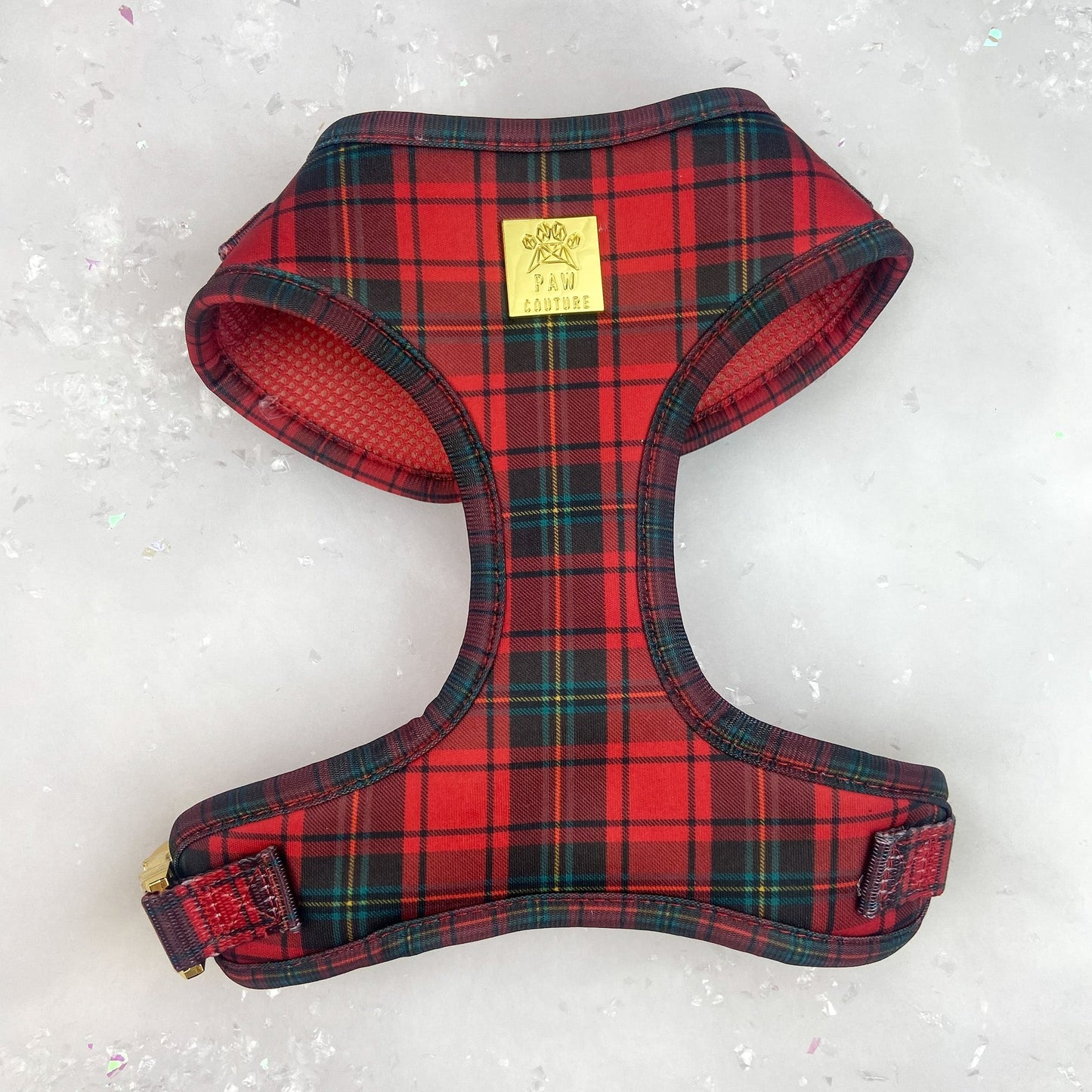 *LESS THAN PERFECT* Tartan Deluxe Adjustable Harness